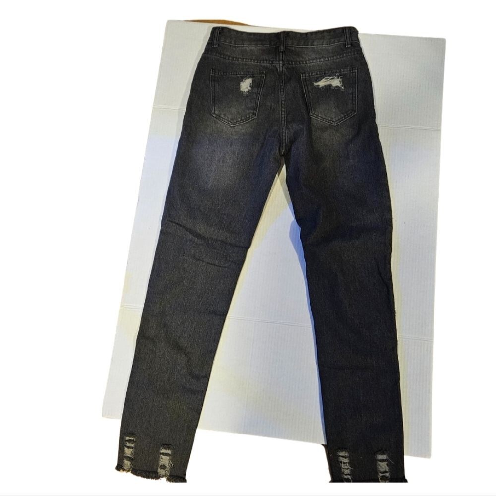 Zuria Distressed, ripped Jeans -Size S - Picture 2 of 8